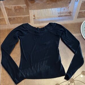 Elegant Black Long Sleeve